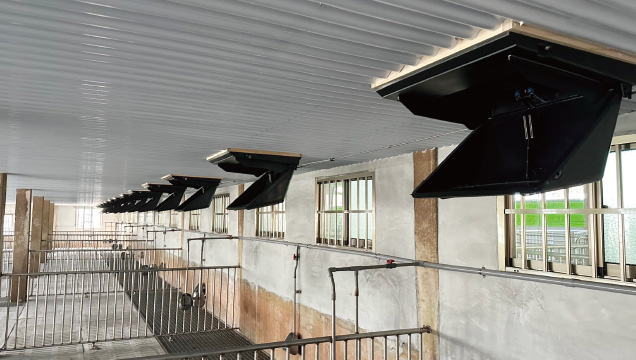 喇叭口＋不鏽鋼防護網, DA1540 天花板進氣窗