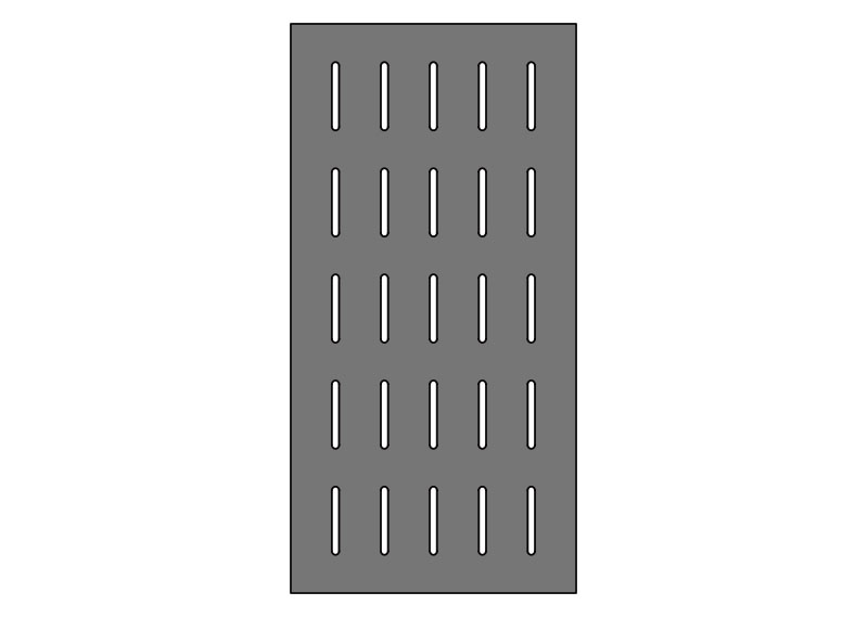 Concrete Slat 60.6x121.2 cm