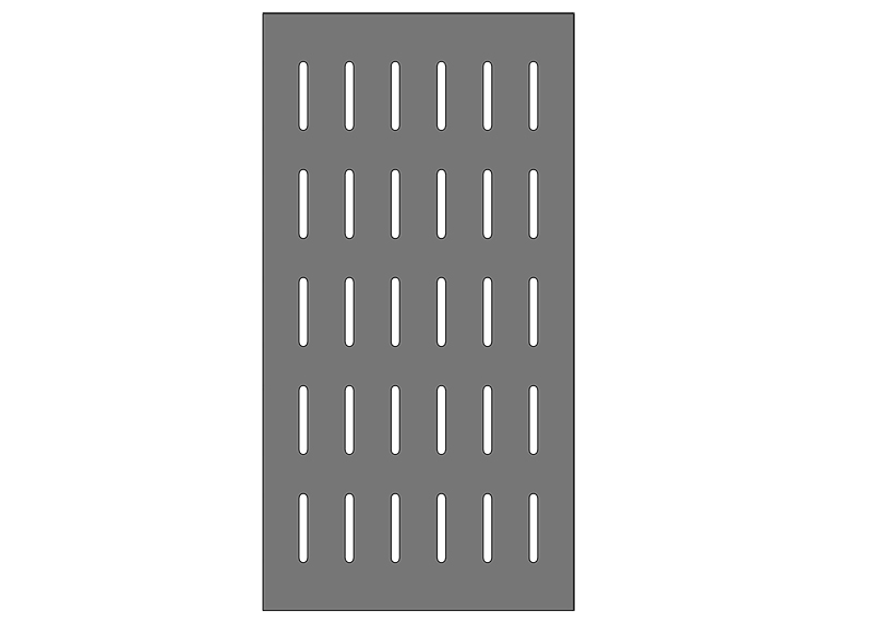 Concrete Slat 65x125 cm